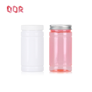 Flacon capsule transparent coloré personnalisé de 80 ml, emballage pharmaceutique, flacon en plastique PET pour produits de santé avec bouchon à vis - Product Image 4