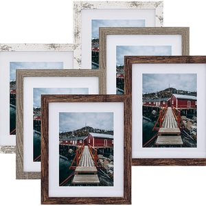 Wood Handmade Photo <b>Frame</b> 4x6 16x20 11x14 5x7 18x24 24x36 Customized Logo Modern Hanging UV <b>Printing</b> 2-Color <b>Printing</b> - Product Image 4