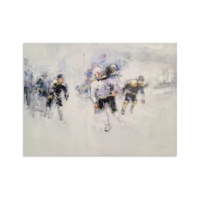 Peintures murales personnalisées en gros pour hôtels, tableaux à l'huile peints à la main sur toile pour la décoration de salon, œuvres d'art sur le thème des personnes