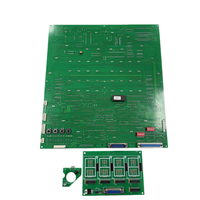 Kit de machine de flipper à 5 billes avec circuit imprimé de jeu LED couleur, en fibre de verre, personnalisable