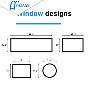 Porte de garage double de style nord-américain Master Well, porte de garage sectionnelle moderne de luxe, porte de garage commerciale - Product Image 5