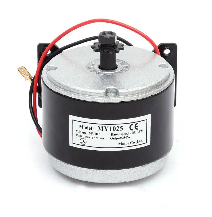 Factory Wholesale 1025 Model 24V 250W Small Dolphin Brushed Electric Vehicle High Speed Motor
