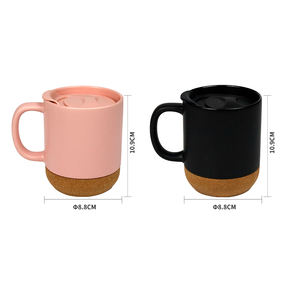 Taza <span class=keywords><strong>de</strong></span> Cerámica Blanca para Sublimación <span class=keywords><strong>de</strong></span> Gran Capacidad (390 ml) <span class=keywords><strong>con</strong></span> Tapa y Base <span class=keywords><strong>de</strong></span> <span class=keywords><strong>Corcho</strong></span>, Taza Personalizable <span class=keywords><strong>con</strong></span> Logotipo y Foto a Color <span class=keywords><strong>con</strong></span> Base <span class=keywords><strong>de</strong></span> <span class=keywords><strong>Corcho</strong></span> - Product Image 4