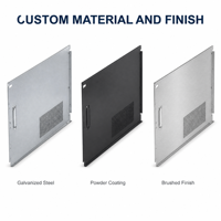 Fabrication sur mesure de tôlerie TZR, châssis de serveur en rack 2U, boîtier métallique de précision, fabrication OEM ODM pour centre de données