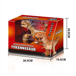 Jouet dinosaure RC programmable T-Rex 6CH avec télécommande infrarouge, robot dinosaure avec 50 actions programmables, jouet éducatif STEM pour enfants - Product Image 6