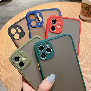 Matte PC Case For iPhone 14 Pro Max Luxury Silicone Case For iPhone 13 12 11 x/xs Max 15 Mobile Phone Case
