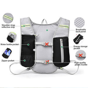 Mochila de Hidratación para Ciclismo al por Mayor, 15L, para Ciclismo Todoterreno, Trail Running, Maratón, Senderismo, Trekking, con Bolsa de Agua - Product Image 3
