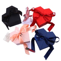 Vente en gros Boîte-cadeau personnalisée pour la Saint-Valentin Love Flower Coffrets cadeaux d'emballage de stockage en carton en forme de coeur