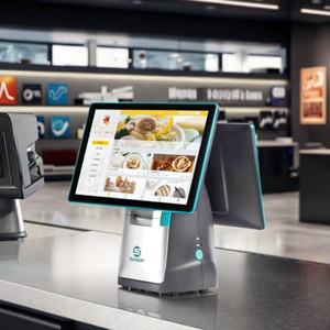 All-in-One 15.6 inch cảm ứng đầy đủ Màn hình máy <span class=keywords><strong>POS</strong></span> cho kinh doanh bán lẻ Salon cửa hàng tiền mặt đăng ký hệ thống với khả năng hiển thị cao - Product Image 5