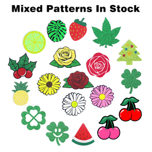 Vente en gros d'autocollants pour mamelons à motifs floraux, pétales de poitrine jetables à motifs fraise et fruits, pour l'été et la plage, livraison rapide, petites commandes - Product Image 1
