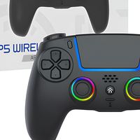 Manette de jeu sans fil pour PS5 avec gâchettes à effet Hall, en ABS, compatible avec PS5 Slim/Pro et PC