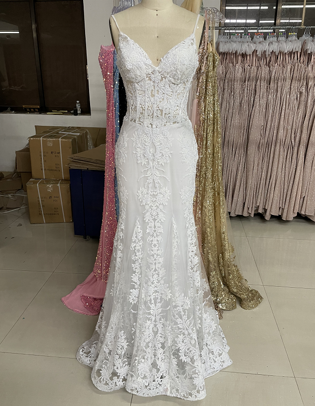 Factory wholesale women Green mermaid sparkle sequin corset prom dress near me