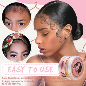 Produit Coiffant Cire Anti-Frizz Cheveux Bébés Marque Privée, Gel Fixant Fort 24H pour Baby Hairs Rebelles et Perruques - Product Image 3