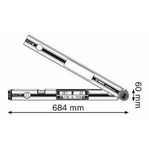 ไม้โปรแทรคเตอร์ดิจิทัล60ซม. gam 270 mfl Professional - Product Image 2