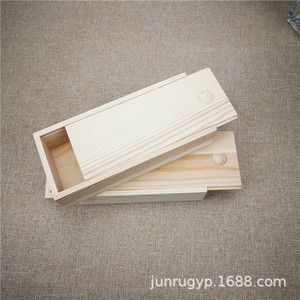 Caja de Embalaje Extraíble de Madera Maciza, Rectangular, Apilable, de Pino, para Regalos y Manualidades, Grosor Personalizable, Embalaje General - Product Image 4