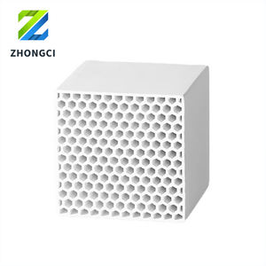 Alumine Zhongci, mullite, échangeur de chaleur monolithe en nid d'abeille en céramique de cordiérite pour RTO 150*150*150/300mm - Product Image 6