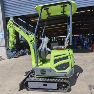 Miniexcavadora de 0.8t, 1t, 1.2t, 1.5t, 1.8t, 2t, 2.5t, 3.5t con barrena, trituradora, cucharón y motor, diseño ultracompacto - Product Image 3