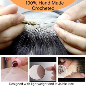 Barba e baffi <span class=keywords><strong>finti</strong></span> in <span class=keywords><strong>capelli</strong></span> umani naturali al 100%, realizzati a mano con pizzo invisibile, per intrattenimento/dramma/feste/cosplay/Halloween - Product Image 4