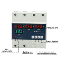 Régulateur de tension automatique intelligent 63A (AVR) avec protection numérique contre les surtensions et les sous-tensions 1 KVA