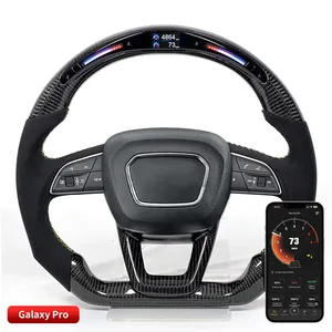 Volante inteligente personalizado de fibra de carbono TDD con LED para Audi Q3 Q5 - Product Image 1