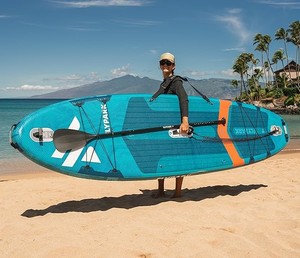 Ván chèo đứng bơm hơi đa năng 11'x35x6 inch, dùng được cho lướt sóng, câu cá, bán buôn - Product Image 1