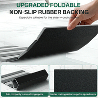 Tapis pliable en terre de diatomée super absorbant, séchage rapide, écologique, antidérapant pour la salle de bain et la cuisine (pour vaisselle, tasses, bouteilles)