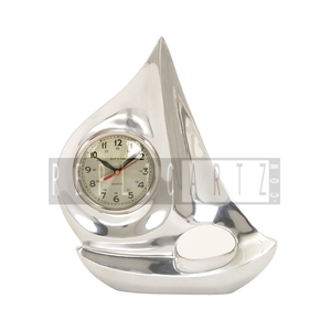 Antiguo estilo Vintage náutico Metal latón Mesa reloj decorativo cuarzo hogar Oficina regalo - Product Image 3