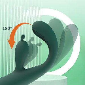 حزام اهتزاز نسائي آمن للعب الجنسي برأسين و12 مستوى اهتزاز مع وظيفة التسخين - Product Image 4