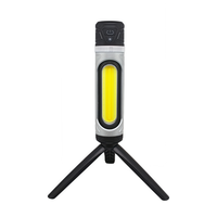 Lampe de poche en aluminium à haut lumen avec deux sources lumineuses LED COB, gradation progressive, compatible avec un trépied magnétique, lampe de travail extérieure