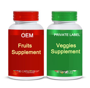 OEM GMP fabrika özel etiket bağışıklık desteği sağlık meyve ve yetişkinler için stok sebze kapsülleri vitamini ve Mineral takviyesi - Product Image 1