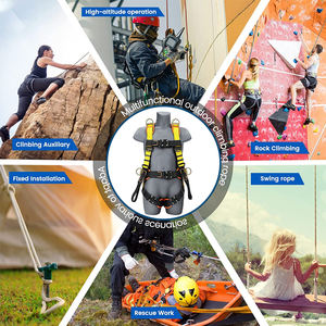 Arnês de Proteção de Alta Resistência para Quedas, Arnês de Ziplining, Arnês de Segurança para Corpo Inteiro - Product Image 6