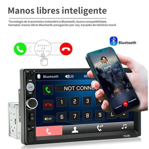 เครื่องเล่น MP3/MP5 แบบติดรถยนต์ขนาด 7 นิ้ว ความละเอียดสูง รองรับวิทยุ FM พร้อมฟังก์ชั่น Reverse Priority - Product Image 4