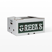 Boîte en carton personnalisée pour l'agriculture, les légumes et les pommes de terre, boîte en carton ondulé pour les patates douces, boîte d'expédition pour les fruits