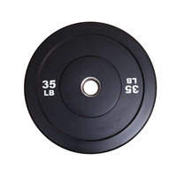 Plaques de compétition en fonte et caoutchouc pour haltères, usage commercial, haute élasticité, résistantes aux chocs, noires, pour la musculation en salle de sport