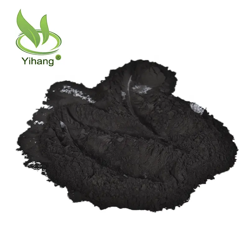 China Preço de Fábrica e de Qualidade Alimentar Carvão de Casca de Coco Em Pó De Carvão Ativado