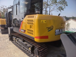 Mini-excavatrice Sany SY75C Pro d'occasion, modèle 2021, poids opérationnel 7T, capacité de la benne 0,5m³ - Product Image 2