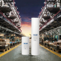 Cartouche filtrante à sédiments en PP soufflé à chaud Jumbo 5 microns pour préfiltration RO, écologique, purificateur d'eau commercial 3000 GPD
