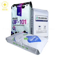 Sac en aluminium thermoscellé imprimé sur mesure de 25 kg pour produits chimiques, aliments pour animaux, sac en aluminium lourd