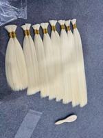 Cheveux vierges brésiliens de qualité supérieure, luxe, haute qualité, JINHAN, longueur personnalisée, tissage de cheveux humains à double trame, extension de cheveux