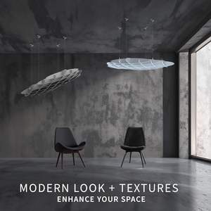 Panneaux acoustiques de conception de modè<span class=keywords><strong>le</strong></span> 3D moderne pour hôtels studios de <span class=keywords><strong>musique</strong></span> bureaux barrière de plafond en feutre pour animaux de compagnie annuler <span class=keywords><strong>le</strong></span> bruit tapissé <span class=keywords><strong>son</strong></span> - Product Image 6