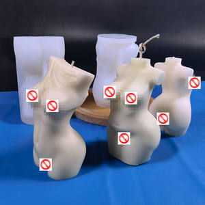 DIY สบู่ยิปซั่มทำด้วยมือ,เทียนรูปร่างร่างกายรูปร่างคนท้องขนาดใหญ่พลัมเลดี้ร่างกายมนุษย์ร่างกายหญิงซิลิโคนแม่พิมพ์เทียน - Product Image 5