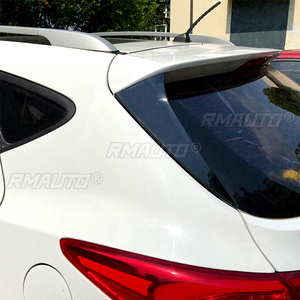 2 pièces, aileron latéral de fenêtre arrière de voiture noir brillant pour Hyundai IX35 2010-2017, accessoires de voiture - Product Image 2
