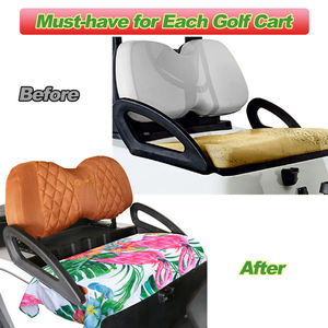 Nouvelle conception de housse de siège de voiturette de golf en microfibre, couverture de siège de voiturette de golf, serviette de siège de voiturette de golf - Product Image 5