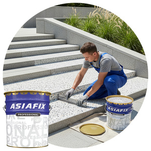 Rivestimento Universale in Resina Liquida <span class=keywords><strong>da</strong></span> Parete a Pavimento, Vernice per Pietra Lavata, Applicazione di Rivestimenti Edili - Product Image 6