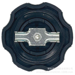 Tapa de llenado de aceite MB317439 para excavadora Mitsubishi Hyundai Kia, plástico negro - Product Image 3