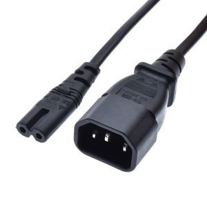 <span class=keywords><strong>สาย</strong></span>อะแดปเตอร์แปลงไฟ <span class=keywords><strong>AC</strong></span> รุ่น EC320 C14 เป็น C7 10A 250V หัวต่อ C14 ตัวผู้ เป็น C7 ตัวเมีย <span class=keywords><strong>สาย</strong></span>ต่อพ่วงสำหรับเครื่องพิมพ์ กล้องดิจิตอล - Product Image 1