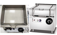 Cuisinière à gaz autoportante de 900mm Cuisinière à 4 brûleurs et gril Lave Rock avec four pour restaurant