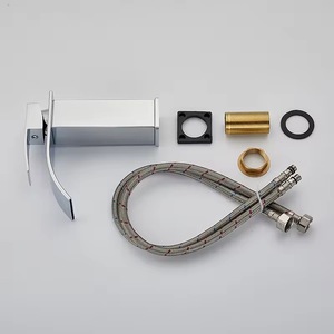 <span class=keywords><strong>Robinet</strong></span> de lavabo en acier inoxydable <span class=keywords><strong>pour</strong></span> la maison, <span class=keywords><strong>robinet</strong></span> de salle de bain, toilettes, eau chaude et froide, double usage, poignée unique, <span class=keywords><strong>robinet</strong></span> de lavabo à montage sur plan - Product Image 4