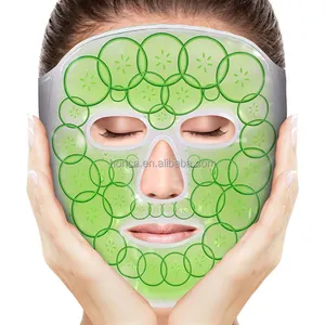 Masque Facial en Gel pour le visage, vente en gros, naturel, avec des perles d'eau, rafraîchissant, vente en gros