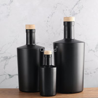 Bouteilles en verre pour vin, whisky, brandy et spiritueux, avec bouchons, vente en gros OEM en Chine